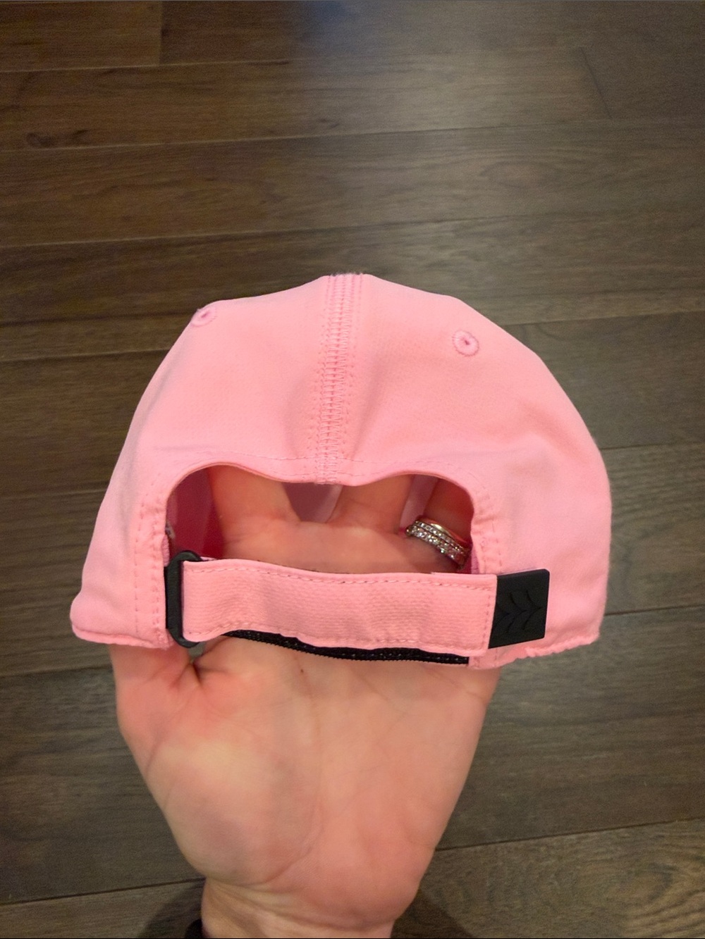 All in Motion Solid Pink Baseball Cap One Size - C53-035 - Picture 4 of 7